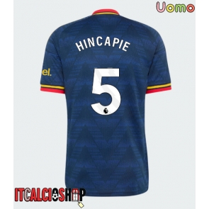 Arsenal Piero Hincapie #5 Seconda Maglia 2026-27 Manica Corta Arsenal Piero Hincapie #5 Seconda Maglia 2026-27 Manica Corta